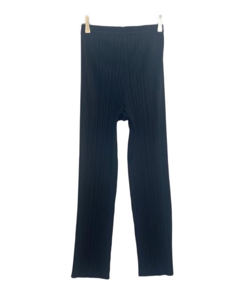 PLEATS PLEASE（プリーツプリーズ）PLEATS PLEASE (プリーツプリーズ) プリーツパンツ ブラック サイズ:1の古着・服飾アイテム