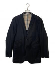BURBERRY BLACK LABEL（バーバリーブラックレーベル）の古着「テーラードジャケット」｜ブラック