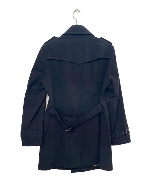 BURBERRY BLACK LABEL（バーバリーブラックレーベル）BURBERRY BLACK LABEL (バーバリーブラックレーベル) トレンチコート ブラック サイズ:Mの古着・服飾アイテム
