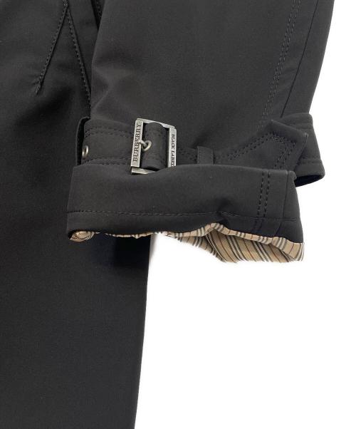 BURBERRY BLACK LABEL（バーバリーブラックレーベル）BURBERRY BLACK LABEL (バーバリーブラックレーベル) トレンチコート ブラック サイズ:Mの古着・服飾アイテム