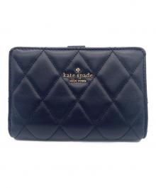 Kate Spade（ケイトスペード）の古着「2つ折り財布」｜ブラック
