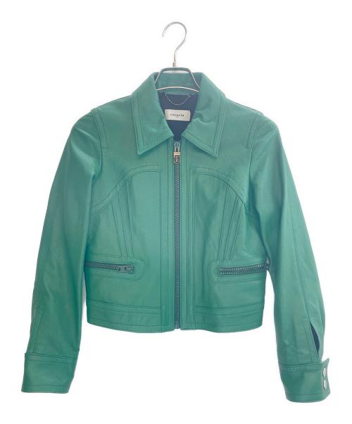 COACH（コーチ）COACH (コーチ) ジャケット グリーン サイズ:サイズタグ切れ有の古着・服飾アイテム