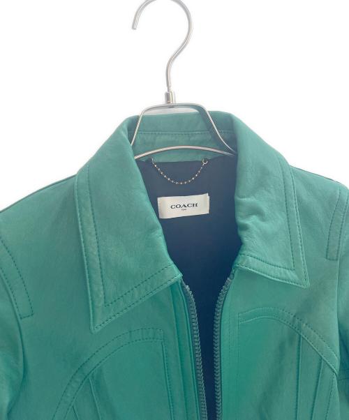 COACH（コーチ）COACH (コーチ) ジャケット グリーン サイズ:サイズタグ切れ有の古着・服飾アイテム
