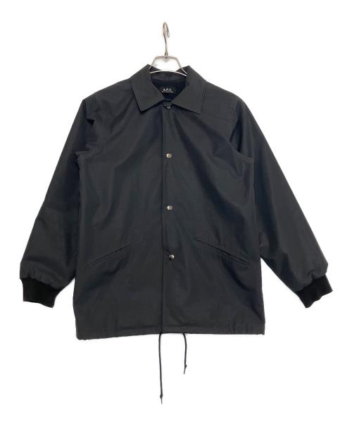 A.P.C.（アーペーセー）A.P.C. (アーペーセー) コーチジャケット ブラック サイズ:Ｍの古着・服飾アイテム
