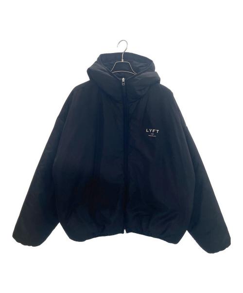Lyft（リフト）Lyft (リフト) 中綿ジャケット ブラック サイズ:Lの古着・服飾アイテム
