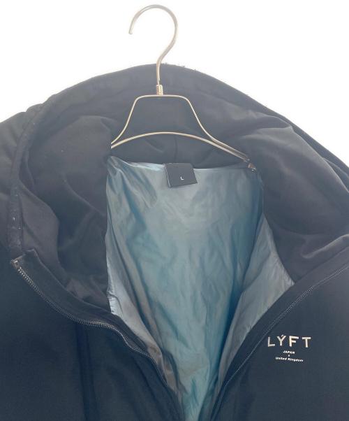 Lyft（リフト）Lyft (リフト) 中綿ジャケット ブラック サイズ:Lの古着・服飾アイテム