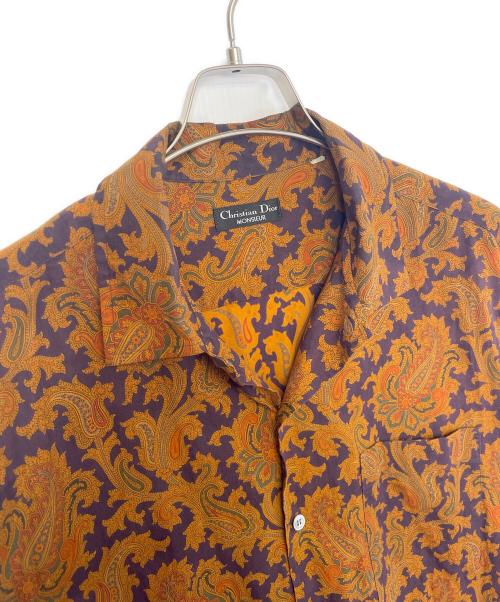 Christian Dior MONSIEUR（クリスチャンディオールムッシュ）Christian Dior MONSIEUR (クリスチャンディオールムッシュ) 長袖シャツ オレンジ サイズ:Lの古着・服飾アイテム