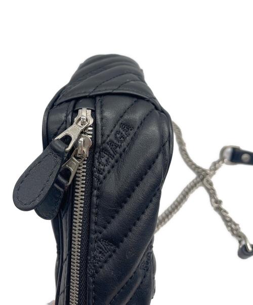 BALENCIAGA（バレンシアガ）BALENCIAGA (バレンシアガ) チェーンショルダーバッグ ブラックの古着・服飾アイテム
