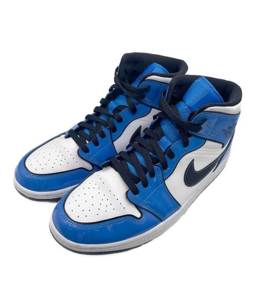 NIKE（ナイキ）NIKE (ナイキ) NIKE AIR JORDAN 1（ナイキ　ジョーダン1） ブルー×ホワイト サイズ:28.5の古着・服飾アイテム