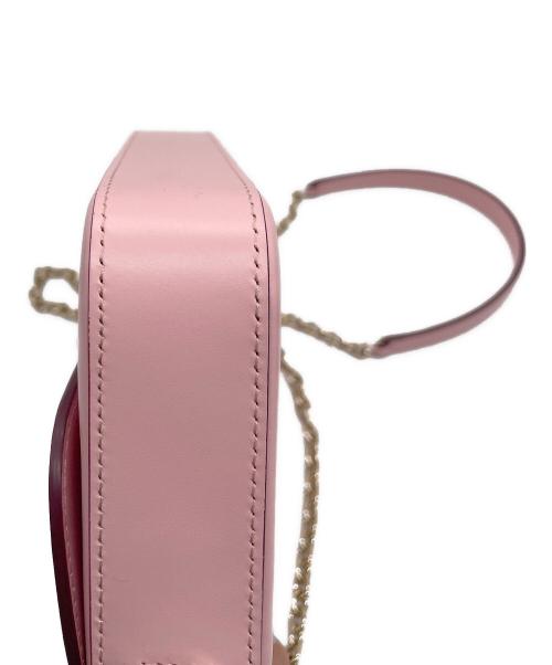 Cartier（カルティエ）Cartier (カルティエ) チェーンショルダーバッグ ピンクの古着・服飾アイテム