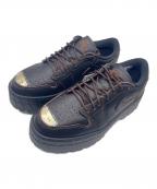 NIKEナイキ）の古着「NIKE AIR JORDAN 1 BROOKLYN LOW（ナイキ　ジョーダン1）」｜ブラック