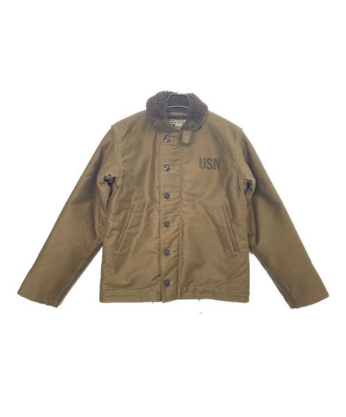 BUZZ RICKSON'S（バズリクソンズ）BUZZ RICKSON'S (バズリクソンズ) デッキジャケット オリーブ サイズ:36の古着・服飾アイテム