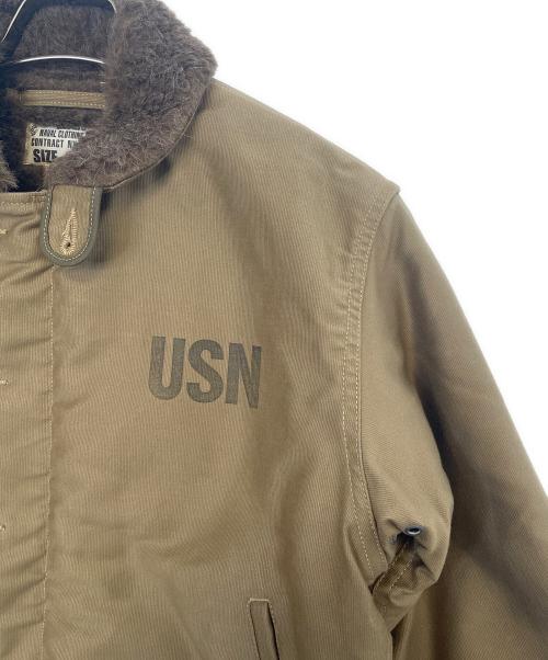 BUZZ RICKSON'S（バズリクソンズ）BUZZ RICKSON'S (バズリクソンズ) デッキジャケット オリーブ サイズ:36の古着・服飾アイテム