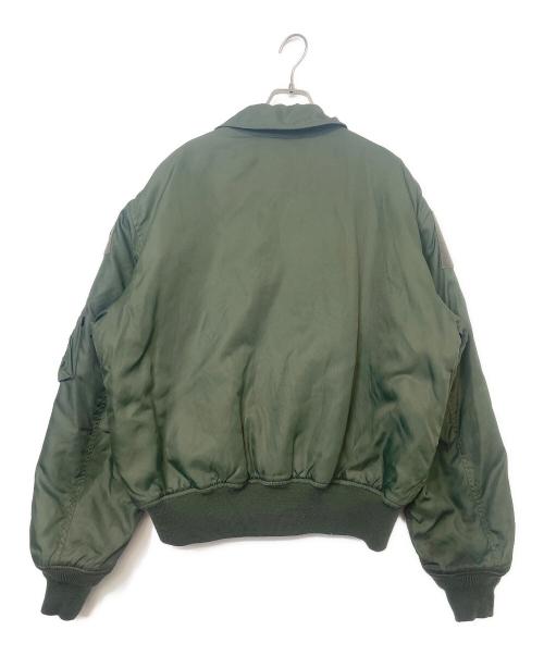 AVIREX（アヴィレックス）AVIREX (アヴィレックス) フライトジャケット カーキ サイズ:XLの古着・服飾アイテム