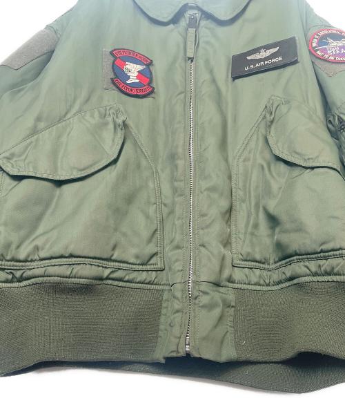 AVIREX（アヴィレックス）AVIREX (アヴィレックス) フライトジャケット カーキ サイズ:XLの古着・服飾アイテム