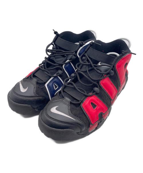NIKE（ナイキ）NIKE (ナイキ) NIKE AIR MORE UP TEMPO 96（ナイキ エア モア アップテンポ） ブラック×レッド サイズ:29の古着・服飾アイテム