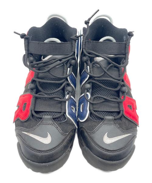 NIKE（ナイキ）NIKE (ナイキ) NIKE AIR MORE UP TEMPO 96（ナイキ エア モア アップテンポ） ブラック×レッド サイズ:29の古着・服飾アイテム