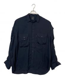 DAIWA PIER39（ダイワ ピア39）の古着「長袖シャツ」｜ブラック