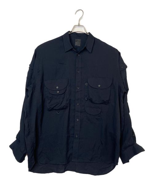 DAIWA PIER39（ダイワ ピア39）DAIWA PIER39 (ダイワ ピア39) 長袖シャツ ブラック サイズ:Lの古着・服飾アイテム