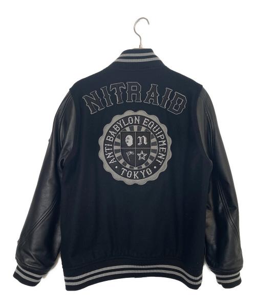 NITRAID（ナイトレイド）NITRAID (ナイトレイド) スタジャン ブラック サイズ:Lの古着・服飾アイテム