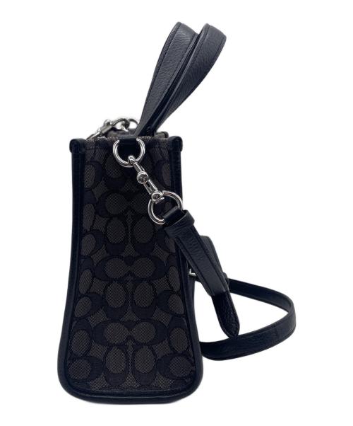 COACH（コーチ）COACH (コーチ) 2WAYショルダーバッグ ブラックの古着・服飾アイテム