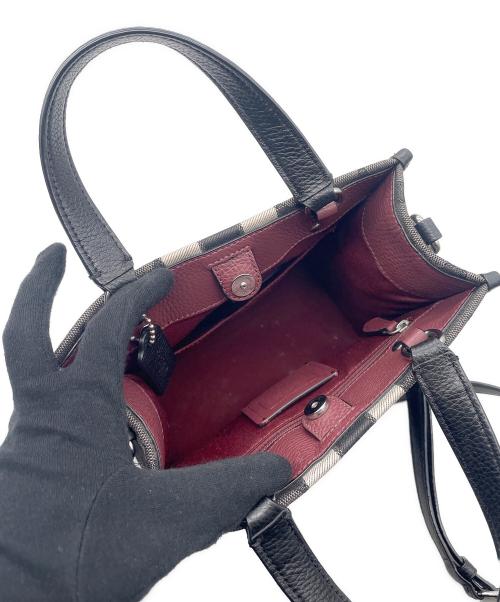 COACH（コーチ）COACH (コーチ) 2WAYショルダーバッグ ブラックの古着・服飾アイテム