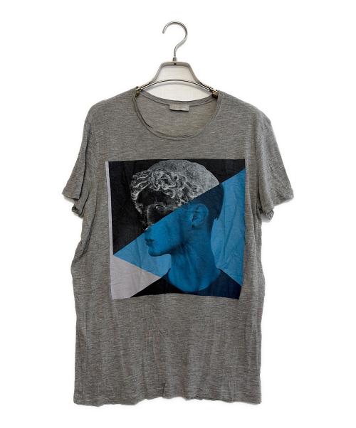 BALENCIAGA（バレンシアガ）BALENCIAGA (バレンシアガ) プリントTシャツ グレー サイズ:Sの古着・服飾アイテム