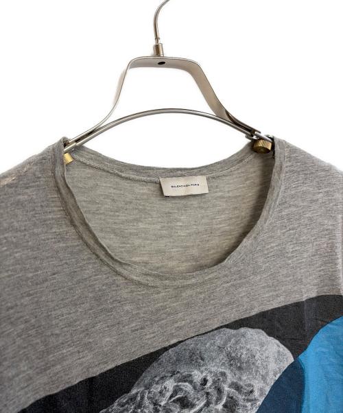 BALENCIAGA（バレンシアガ）BALENCIAGA (バレンシアガ) プリントTシャツ グレー サイズ:Sの古着・服飾アイテム