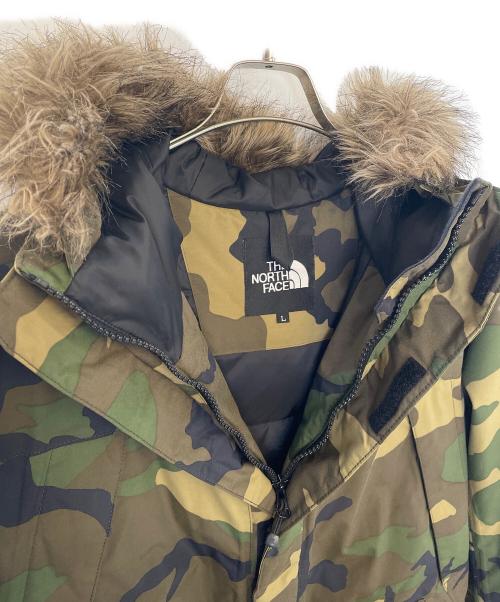 THE NORTH FACE（ザ ノース フェイス）THE NORTH FACE (ザ ノース フェイス) ダウンジャケット グリーン サイズ:Lの古着・服飾アイテム