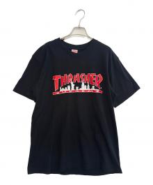 SUPREME×THRASHER（シュプリーム×スラッシャー）の古着「半袖カットソー」｜ブラック