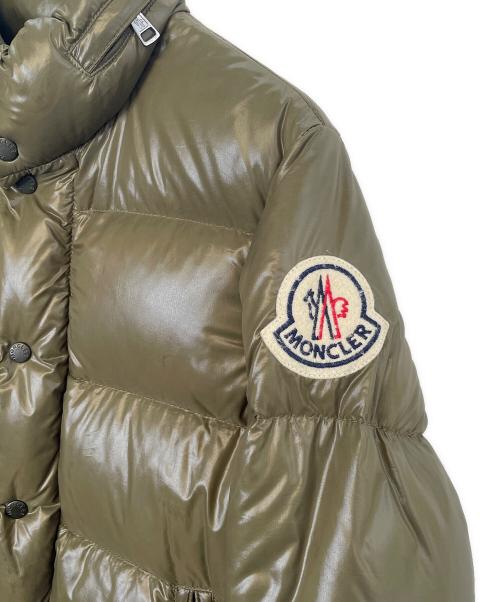 MONCLER（モンクレール）MONCLER (モンクレール) ダウンジャケット オリーブ サイズ:2の古着・服飾アイテム