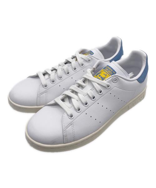 adidas（アディダス）adidas (アディダス) adidas STANSMITH（アディダス スタンスミス） ホワイト×ブルー サイズ:24.5の古着・服飾アイテム
