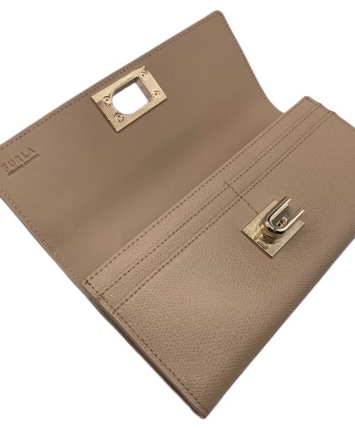 FURLA（フルラ）FURLA (フルラ) 長財布 ベージュの古着・服飾アイテム