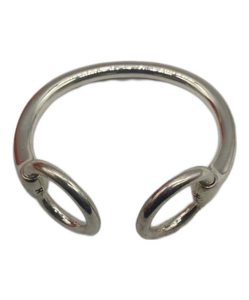 HERMES（エルメス）HERMES (エルメス) バングル シルバーの古着・服飾アイテム