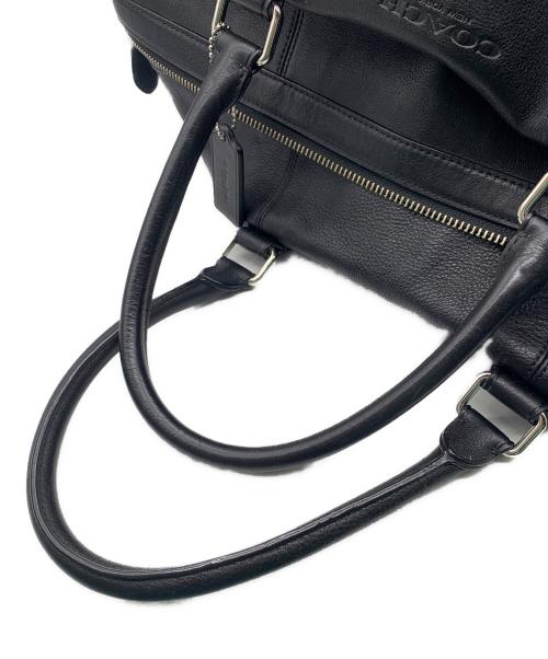 COACH（コーチ）COACH (コーチ) ミニボストンバッグ ブラックの古着・服飾アイテム