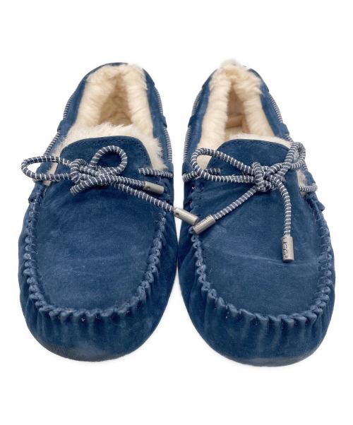 UGG（アグ）UGG (アグ) モカシンシューズ ネイビー サイズ:24の古着・服飾アイテム