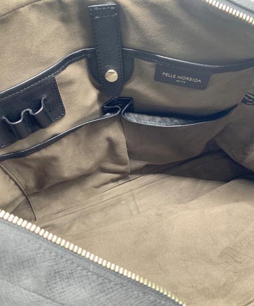 PELLE MORBIDA（ペッレモルビダ）PELLE MORBIDA (ペッレモルビダ) ブリーフケース ブラックの古着・服飾アイテム