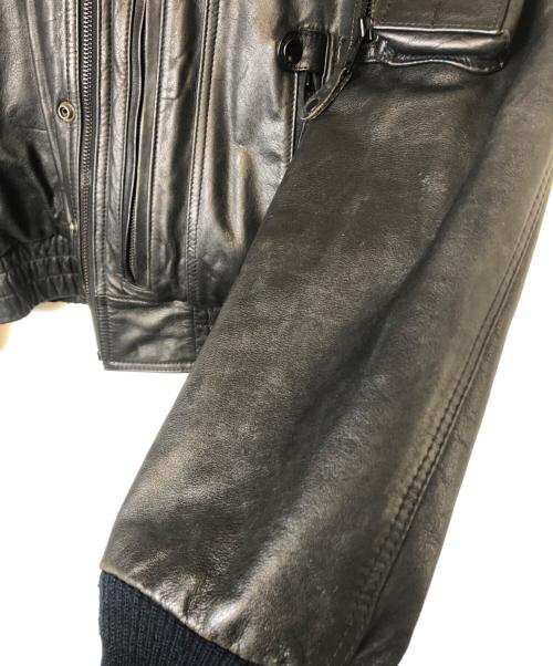 KADOYA（カドヤ）KADOYA (カドヤ) ライダースジャケット ブラック サイズ:Mの古着・服飾アイテム