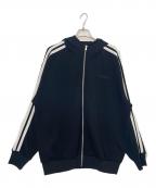CRONOSクロノス）の古着「ジップパーカー」｜ブラック