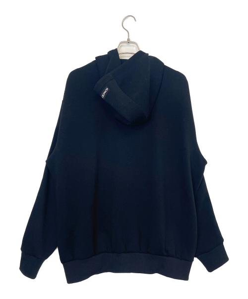 CRONOS（クロノス）CRONOS (クロノス) ジップパーカー ブラック サイズ:L 未使用品の古着・服飾アイテム