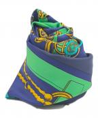 HERMESエルメス）の古着「スカーフ」｜ネイビー