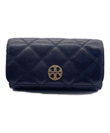 TORY BURCH（トリーバーチ）の古着「チェーンショルダーウォレット」｜ブラック