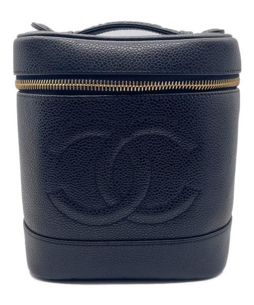 CHANEL（シャネル）CHANEL (シャネル) バニティバッグ ブラックの古着・服飾アイテム