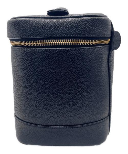 CHANEL（シャネル）CHANEL (シャネル) バニティバッグ ブラックの古着・服飾アイテム