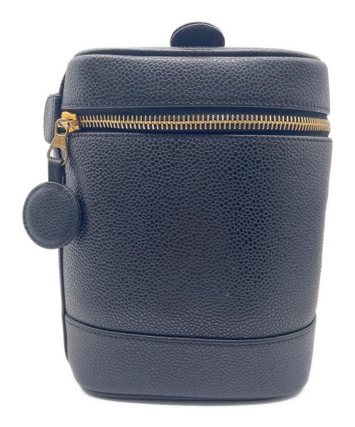 CHANEL（シャネル）CHANEL (シャネル) バニティバッグ ブラックの古着・服飾アイテム