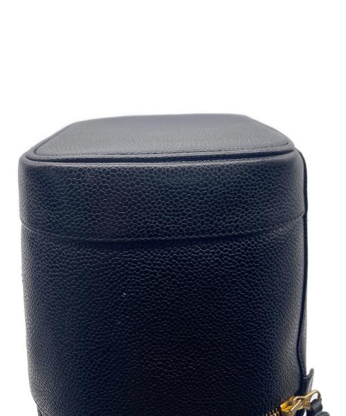 CHANEL（シャネル）CHANEL (シャネル) バニティバッグ ブラックの古着・服飾アイテム
