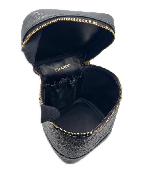 CHANEL（シャネル）CHANEL (シャネル) バニティバッグ ブラックの古着・服飾アイテム