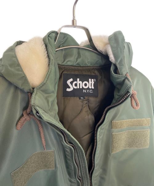 shott（ショット）shott (ショット) フライトジャケット カーキ サイズ:XLの古着・服飾アイテム