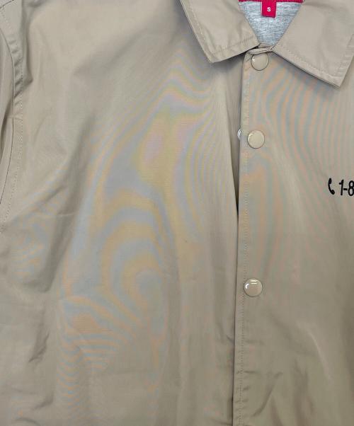SUPREME（シュプリーム）SUPREME (シュプリーム) コーチジャケット ベージュ サイズ:Sの古着・服飾アイテム