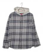 SUPREMEシュプリーム）の古着「シャツパーカー」｜グレー